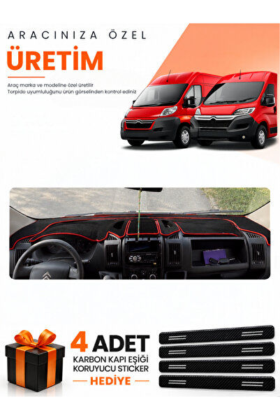 e-biz Citroen Jumper (2006-2024) Compatible Dashboard Protection Cover Auto C...