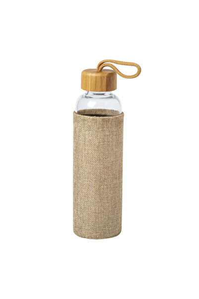 MAXPRINT Glass Bottle with Sleeve 500ml