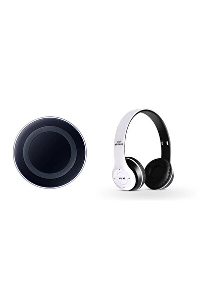 MANEGO ONLINE SALES Ασύρματος φορτιστής καθολικής χρήσης Qi + Ακουστικά Bluet...