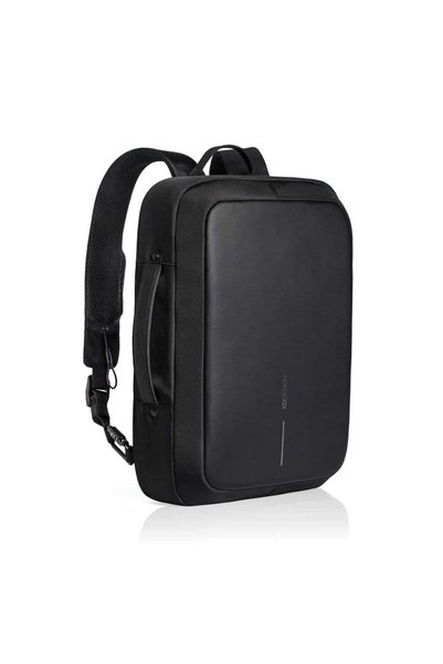 MAXPRINT Bobby Bizz Smart Backpack + Briefcase, Black