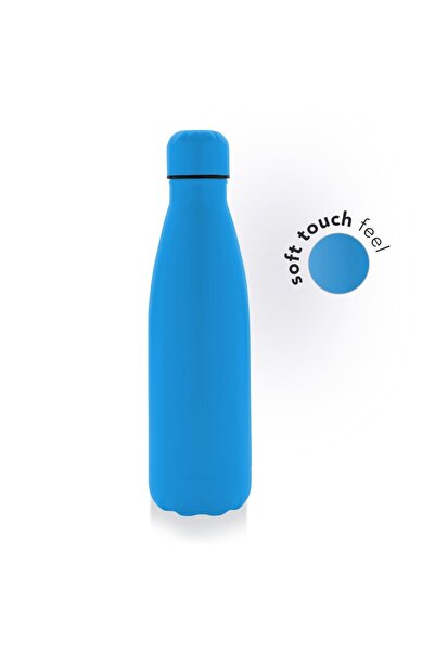 MAXPRINT Grodno - Soft Touch Insulated Water Bottle - Ocean Blue