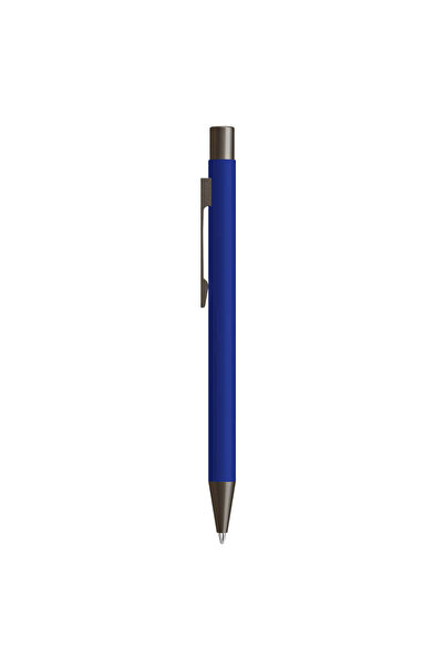 MAXPRINT Straight Metal Pen - Dark Blue, Medium Blue