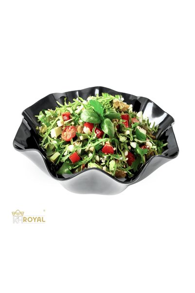 KH Royal Turkish Buffet Salad Bowl 34cm (3 Colors) - Black