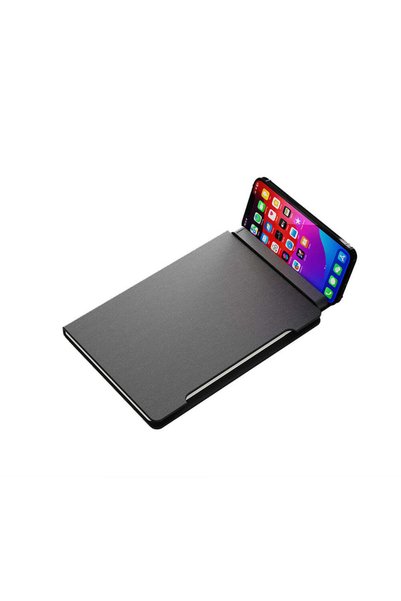 MAXPRINT Notecase - A5 Recycled PU Notebook, Blue