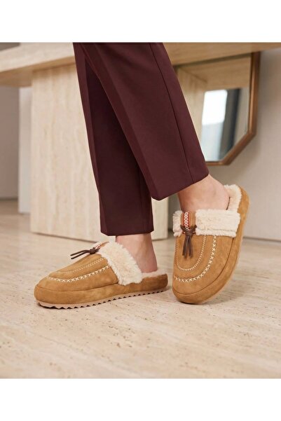 ModaTrendy Women's Tasseled Winter House Slippers Soft Thick Sole Warm Indoor...