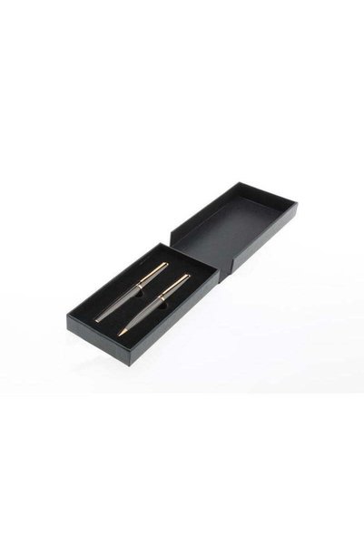 MAXPRINT Zory - Gift Set of 2 Luxury Pens - Black / Gold