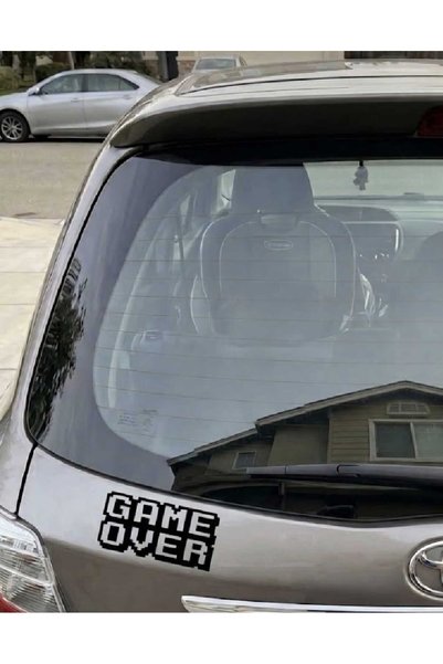 Smart Garage Game Over Araba ve motor sticker oto moto sticker