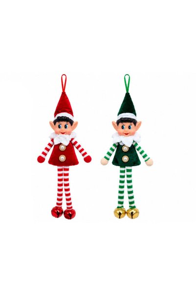 OEM Κρεμαστό Χριστουγεννιάτικο Ξωτικό 30cm - Hanging Christmas Elf Decoration...