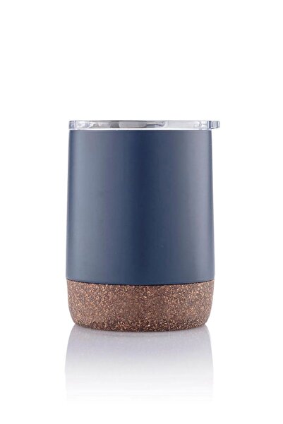 MAXPRINT Gouda - Vacuum Mug With Cork Base - Blue