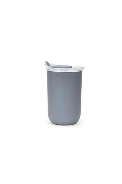 MAXPRINT Nimi - Double Wall Travel Mug 300ml - Grey