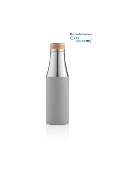 MAXPRINT R-Breda - Recycled Insulated Water Bottle - Grey