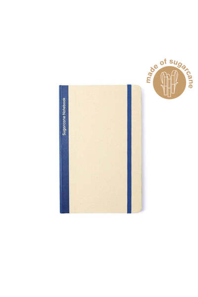 MAXPRINT Buren - Sugarcane Paper A5 Notebook - Navy Blue