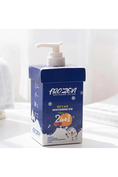 Frozen لوشن تفتيح فوري بتركيبة فيتامين سي 2 في 1