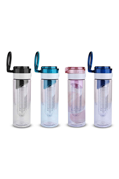 MAXPRINT Tritan Bottle - 750ml Transparent Water Bottle, Pink