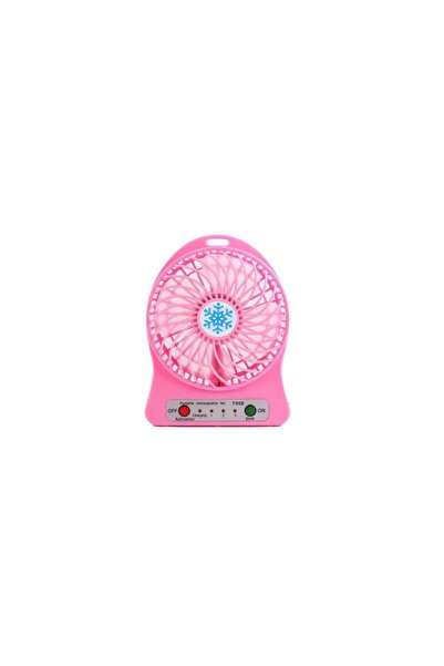 Marashop Μίνι ανεμιστήρας, Marashop, Φόρτιση USB, 3 επίπεδα ταχύτητας, Πλαστι...