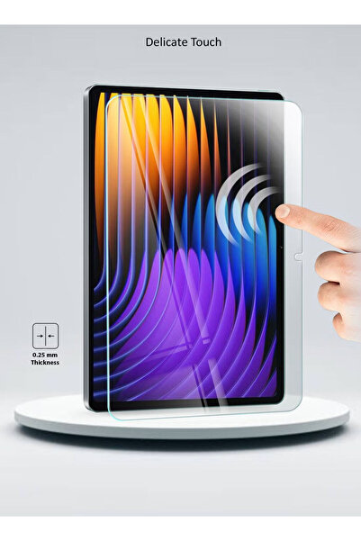 Wtech Screen protector for xiaomi pad 7 / pad 7 pro inch 2024 premium series curved edges full cover tempered glass - clear