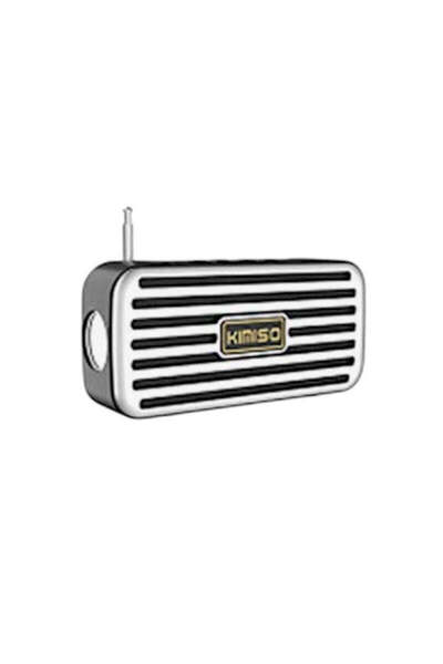 KİMİSO Ασύρματο ηχείο Bluetooth με φακό - KMS-03A - 885888 - Silver