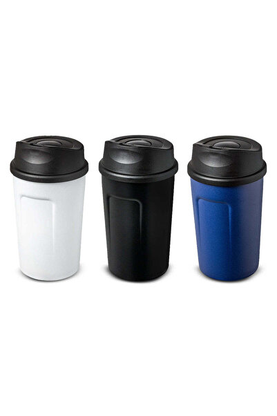 MAXPRINT Thionville Thermo Mug - Premium 380ml Double Wall Insulated Mug, Blue