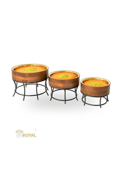 KH Royal Wooden Buffet Stand (3 Sizes) - 25 cm