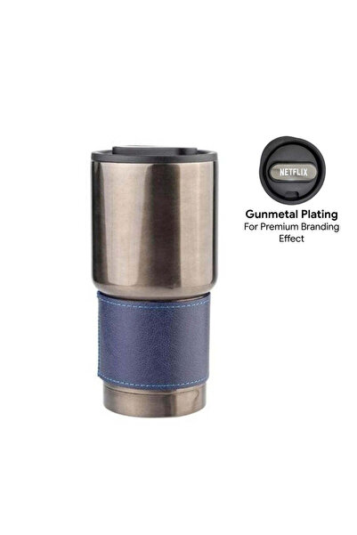 MAXPRINT Bolin - Insulated Tumbler with Grip Sleeve 530ml - Blue