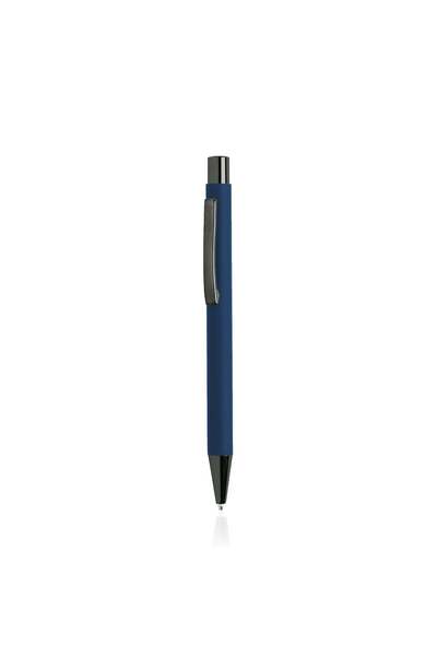 MAXPRINT Borna - A5 Hard Cover Notebook and Pen Set - Navy, Navy Blue