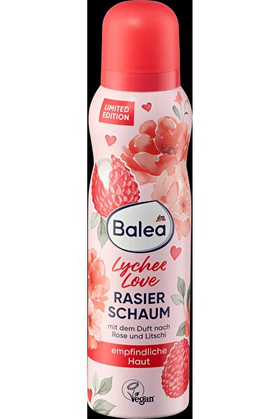 BALEA Spumă de ras Lychee Love, 150 ml