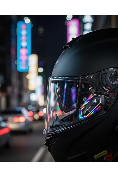 Eco Lounge Kablosuz Bluetooth Motosiklet Kask İntercom IPX6 Su Geçirmez