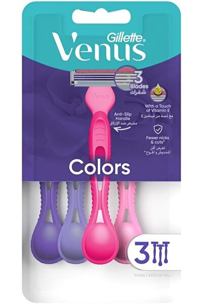 Gillette Venus ماكينة حلاقة جيليت سيمبلي فينوس 3 بلس للاستخدام مرة واحدة للنساء