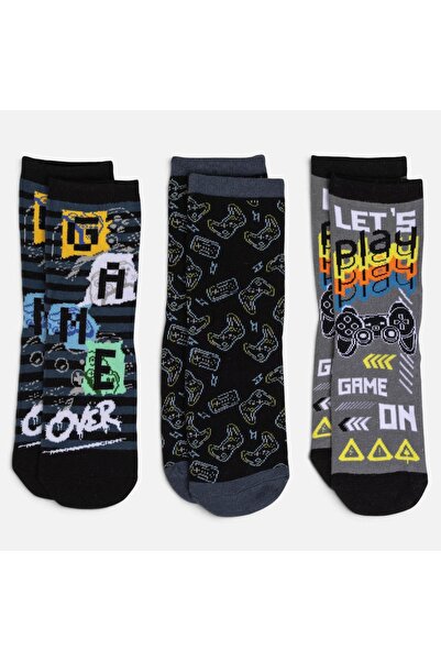DD SHOP Sosete 3per gamer 31-34 - Baieti 19-38, Imbracaminte Accesorii