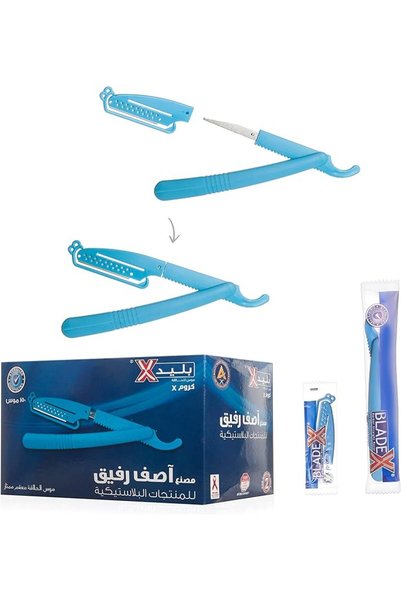 BLADEX ChromX Salon Razor - 150 Disposable Razors
