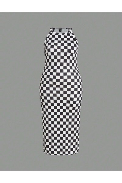 Sheya Curve+ μίντι φόρεμα, σε διάφορα χρώματα