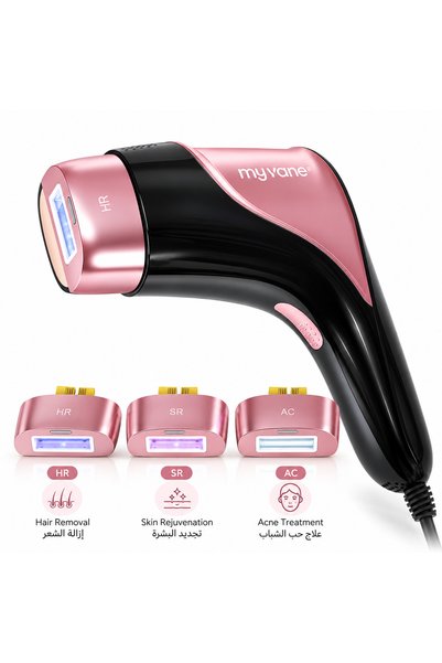 myvane MV-T001 IPL Hair Removal Device with Ice Cooling Function and 3 Lenses...