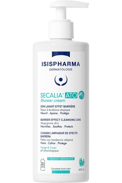 ISISPHARMA SECALIA Shower cream/ATO - Dry and atopic skin - Provides a barrie...