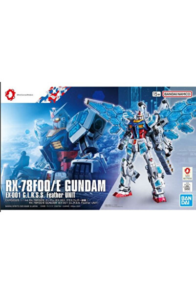BANDAI RX-78F00/E Gundam EX-001 G.L.R.S.S. Комплект за сглобяване на модел Fe...