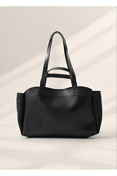 ZEYS Faux Leather Women's Hand and Shoulder Bag with Makeup Bag