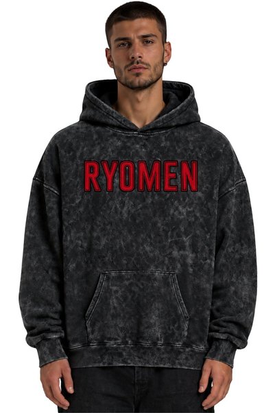 SEVBANO Ryomen Sukuna Jujutsu Kaisen Anime Printed Unisex Oversize Washable Hoodie Sweatshirt