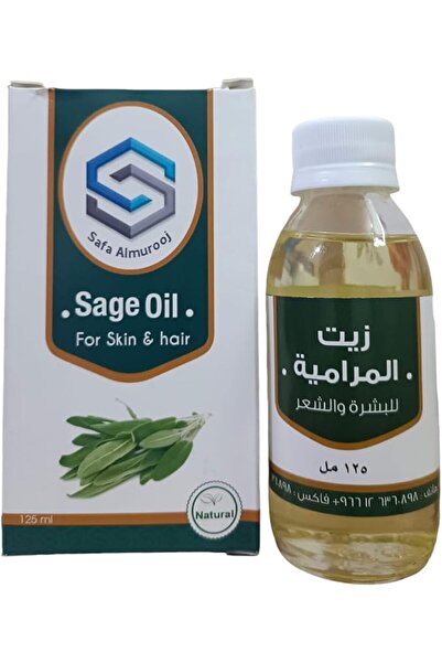 SAFA ALMUROOJ "Safa Almurooj Sage Oil 125ml - A Botanical Miracle for Hair an...