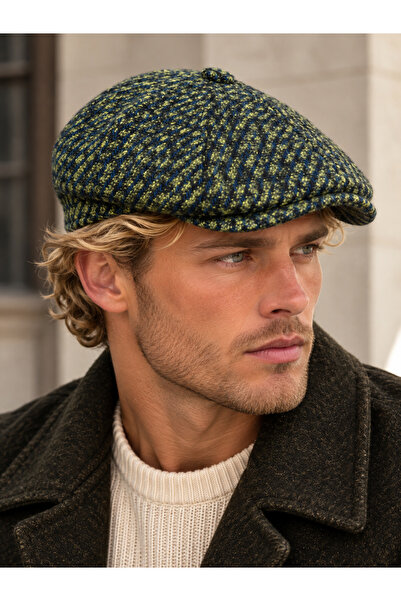 Rupen Kraft Marled winter beanie hat british style beanie hat elastic back hat