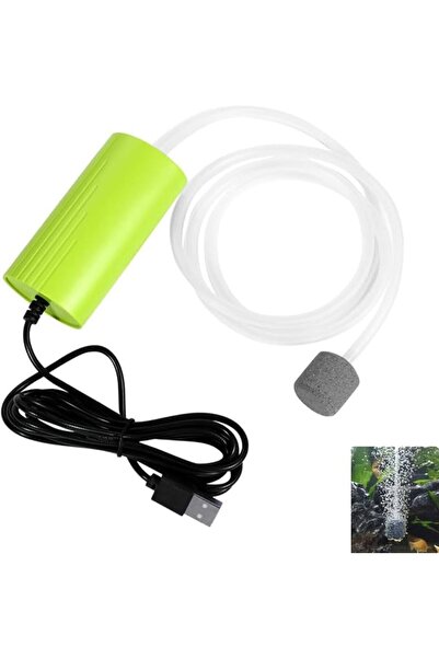 X SPRING Mini Aquarium Air Pump, Portable Silent Air Aerator Pump, USB Air Pu...