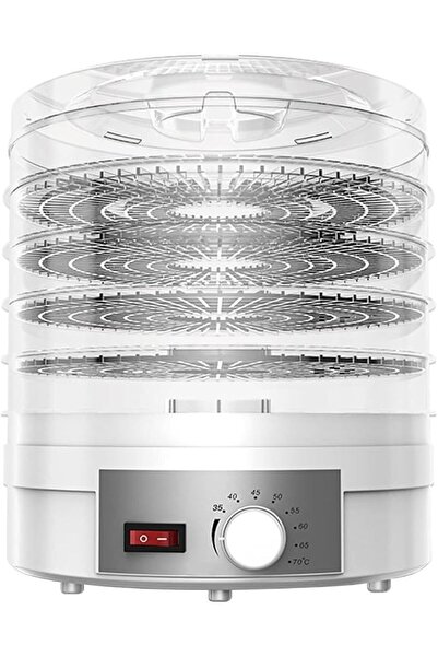 GENERAL 5-layer tray high-efficiency electric food dehydrator: transparent dr...
