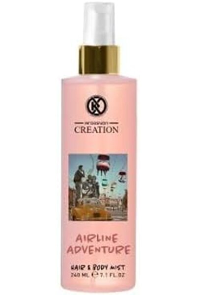 KREASYON CREATION كرييشن إيرلاين أدفنتشر رذاذ معطر للشعر والجسم - 240 مل