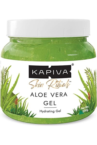 KAPİVA Pure Aloe Vera Skin Gel 250g For Face & Hair For Hydrating, Moisturisi...
