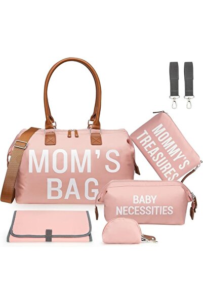 printech printe Diaper Bag Tote with 2 Organizers, Large Mommy Bag for Hospit...