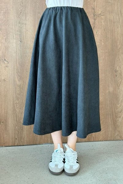 Hazamoda Mevlana Skirt Black