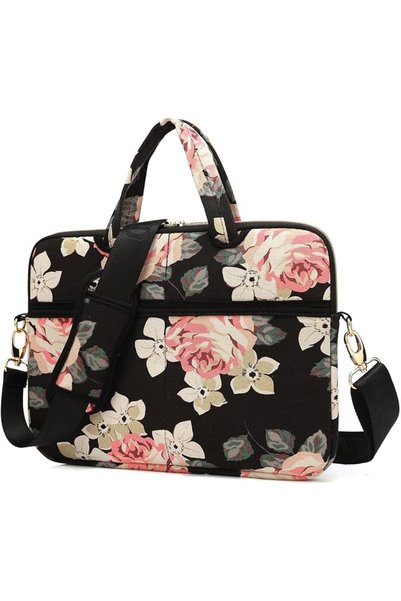 KAYOND Forest series Black Patten water-resistant Laptop Shoulder Messenger B...