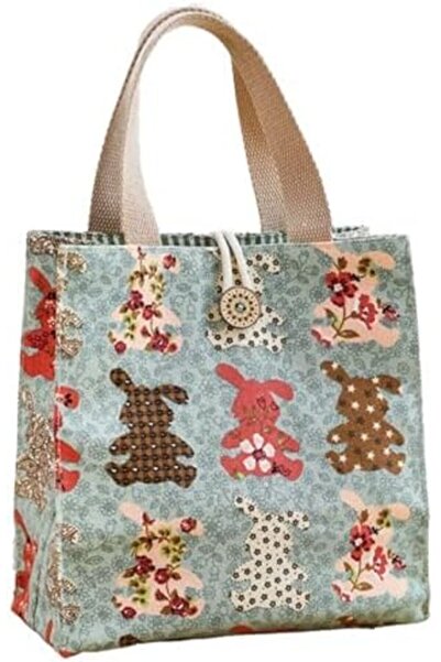 TERRIFI Canvas Small Bag for Girls and Women, Cute Mini Preppy Aesthetic Tote...