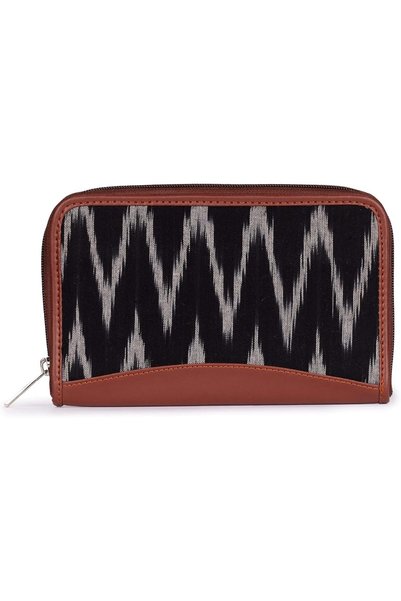 ZOUK Ikat Wallets for Women - Handmade Wallets for Females - Vegan Leather an...