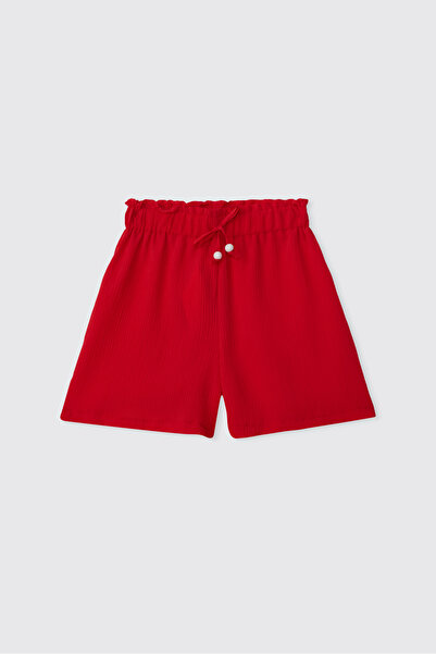 Panço Girl's Pomegranate Shorts