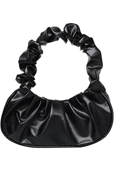 GENERAL Women's Cute Hobo Bag Ruched Twist PU Leather Clutch Purse Handbag wi...