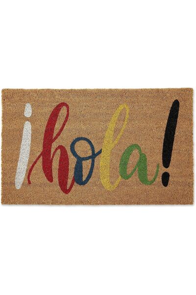 Generic DII Natural Coir Doormat, Decorative Hello Mat, 17x29, Aloe There